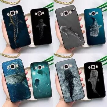 Чехол Ocean Whale Shark Animal для Samsung Galaxy J7 J5 J3 J1 A3 A5 2017 2016 J4 J6 Plus A6 A7 A8 A9 2018 Задняя крышка J7 2016 - J710