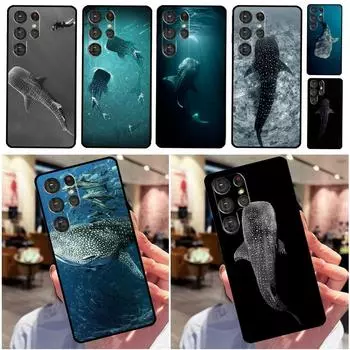 Чехол Ocean Whale Shark Animal для Samsung Galaxy S20 S21 FE S22 Plus Note 20 Ultra S8 S9 S10 Note 10 Plus TPU Cover Galaxy S20 Plus