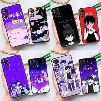 Чехол Omori Game для Xiaomi Redmi Note 8 9 10 11 12 Pro 8T 9S 10S 11S Redmi 12C 9C 9T 10A 10C Cover Redmi Note 11