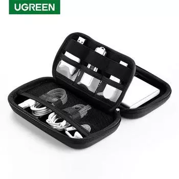Чехол-органайзер Ugreen Small Size 15x8x4cm чёрный