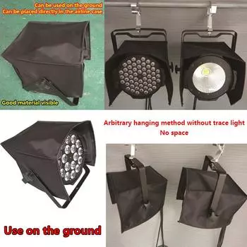 Чехол от дождя для движущейся головы Beam, чехол от дождя и снега, чехол от дождя Par Light, водонепроницаемый, черный пластик