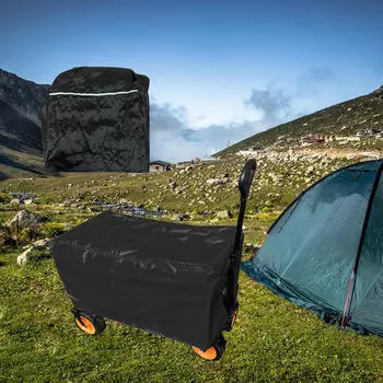Чехол от дождя для тележки, тележки для тележки, водонепроницаемая складная тележка, аксессуары для сада