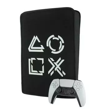 Чехол от пыли для игровой консоли PS5 Slim, устойчивый к царапинам, пылезащитный съемный моющийся защитный чехол для PlayStation 5 Slim Host