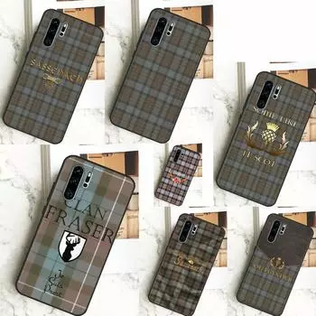 Чехол Outlander Fraser Tartan для Huawei Nova 10 SE 9 11 11i 8i 3i 5T Y60 Y70 Y90 Y61 Y91 P20 P30 Pro P40 Lite Huawei Nova 10