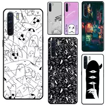 Чехол Oyasumi Punpun для OPPO A52 A72 A5 A9 A31 A53 S A15 A83 A91 A93 A54 A74 A94 A1K A3S A5S, чехол для телефона OPPO A1K