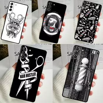 Чехол-парикмахер для Samsung Galaxy S24 S23 S22 Ultra Note 10 Plus Note 20 S9 S10 S20 S21 FE, задняя крышка Galaxy S21Ultra