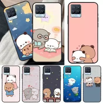 Чехол Peach And Goma Cats для Realme GT Neo 2 3 Master 9i 8i 8 9 Pro Plus для OnePlus 10 Pro 9 9R Nord2 Realme C3