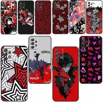Чехол Persona 5 для Samsung Galaxy A51 A71 A12 A22 A32 A42 A52 A72 A50 A70 A21S A52S A03S, чехол для телефона Samsung A10
