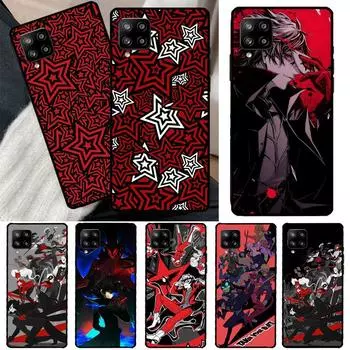 Чехол Persona 5 для Samsung Galaxy A52S A12 A22 A32 A52 A72 A21S A03S A50 A70 A71 A51 A33 A53 Samsung A02S