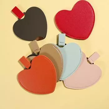 Чехол персонализированное зеркало из нержавеющей стали косметическое зеркало для макияжа компактное карманное зеркало шампанского