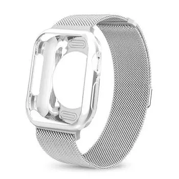 Чехол-петля Mlianese + ремешок для Apple Watch, ремешок для Apple Watch, браслет для Apple Watch 4, 3, 5, 44 мм, 40 мм, ремешок для iwatch, 42 мм, 38 мм, браслет Correa