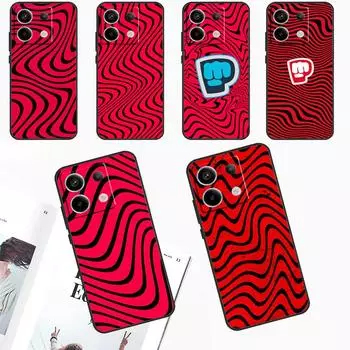 Чехол Pewdiepie Wave для Redmi Note 13 Pro Plus Note 12 9 10 11 Pro 9S 10S 11S 12S Redmi 12 10 C 13C Cover Redmi Note 12S