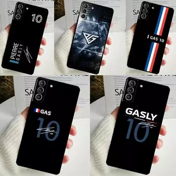 Чехол Pierre Gasly 10 F1 для Samsung Galaxy S24 S23 Ultra S22 S20 FE S21 FE Note 10 20 S8 S9 S10 Plus Galaxy S24Ultra