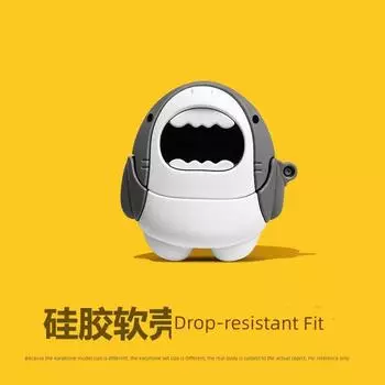 Чехол Пиратский Дьявольский Плод Buds4pro Чехол для наушников Redmi Buds6pro Чехол для Bluetooth-наушников Чехол для наушников Redmi5pro Xiaomi Buds4 Мягкий чехол Силиконовый Xiaomi Buds4 Sharks