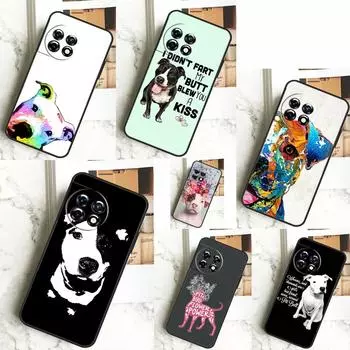 Чехол Pit Bull Lovely Pet Dog Pitbull для OnePlus 11 12 12R 9 10 Pro 10R 9R 8T 10T Nord CE 2 3 Lite 2T N10 N20 N30 CE4 OnePlus 12R