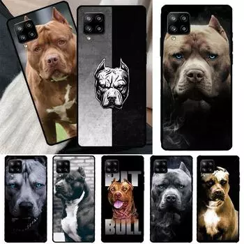 Чехол Pitbull Dog для Samsung Galaxy A54 A34 A14 A13 A51 A71 A33 A53 A73 A12 A22 A32 A52 A72 A52S Samsung A13 4G