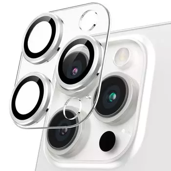 Чехол Podick Camera Cover для iPhone 16 Pro Max, прозрачная пленка для камеры, полная защита, закаленное стекло 9H, устойчивое к царапинам, защита линз, ударопрочный