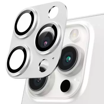 Чехол Podick Camera Cover для iPhone 16 Pro Camera Full 9H из закаленного алюминия с защитой линз от царапин для iPhone 16 Pro High Black Overexposure Camera