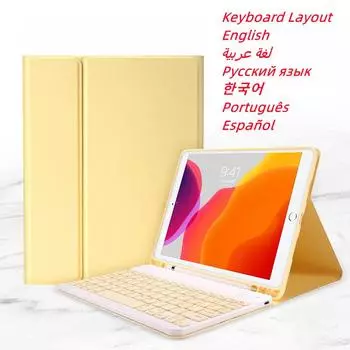 Чехол-подставка для клавиатуры для iPad Mini 6, чехол-подставка для iPad 7, 8, 9 поколения Air 5, 4, 3, 10,9 Pro, 11, 10,5, 12,9 10.9 Air 5 Air 4