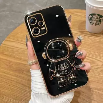 Чехол-подставка Note12 Astronaut с покрытием для Xiaomi Redmi Note 12 Pro Plus 12pro 4g 5g 12s Note12pro Силиконовый чехол-подставка Note12s Redmi Note 12S 4g