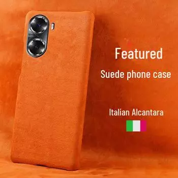 Чехол-получечник из замши для Honor 60 Series: Ультратонкая, высококачественная защита для Honor 60, 60SE, 60Pro Please note other models синий