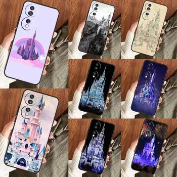 Чехол «Принцесса и замок» для Huawei P40 P20 P30 Lite Nova 9 5T P Smart Honor X9a X7 X8 50 70 Magic5 Pro Honor Magic5 Pro