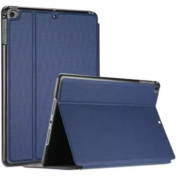 Чехол ProCase для iPad, совместимый с Air 2, Air 1, противоударная подставка, функция Smart Cover, автоматический режим сна, совместимый с 9.7 (2018 2017) / (военно-морской флот)