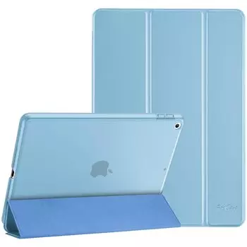 Чехол ProCase для iPad, умный ультратонкий чехол-подставка Folio, защитный чехол, прозрачная матовая задняя крышка, совместимая с iPad 6-го поколения (2018), 5-го поколения (2017)