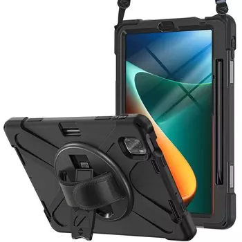 Чехол ProCase Xiaomi Pad 5 Shoulder Case Pad 5 Pro 11 дюймов 2021 года, ударопрочный, с вращающейся на плече подставкой на 360°