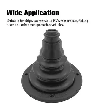 Чехол Пылезащитный Чехол Защитный кожух двигателя Дроссельная заслонка Чехол морской чёрный