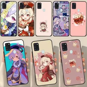 Чехол Qiqi Klee Genshin Impact для Samsung Galaxy A34 A54 A14 A12 A52 A22 A32 A42 A72 A13 A33 A53 A50 A51 A71 Samsung A42 5G