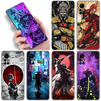 Чехол японский самурай для Huawei NOVA 8 9 Pro 8i 7i 7SE Y60 5T Mate 40 30 20 10 Lite Honor 50 30 Premium Pro Plus 30S мягкий чехол Huawei NOVA 5T