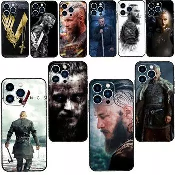 Чехол Ragnar Lothbrok Vikings для iPhone XR X XS Max 5S 6S 7 8 Plus SE 2020 11 12 13 Pro Max мини-чехол для телефона iphone 5 5S