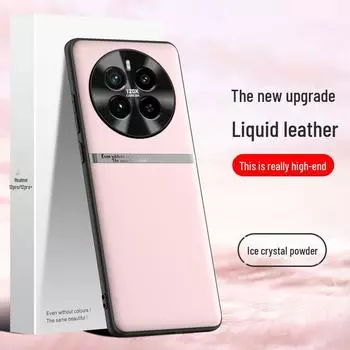 Чехол Realme 12 Pro+ из жидкой кожи: Защитный чехол от падений и обрастания, возможна поштучная доставка Realme 12 Pro