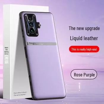 Чехол Redmi K50 Gaming Liquid Leather: Противопадающий, противообрастающий чехол Redmi K50 Gaming Edition