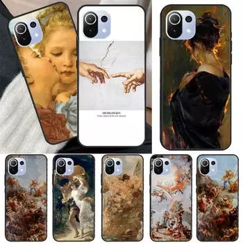 Чехол Renaissance Art Painting для Xiaomi 11T Pro 12 Mi 11 Lite, чехол для POCO X3 GT X4 Pro F1 F3 M3 M4 Pro Mi 9T (9T Pro)