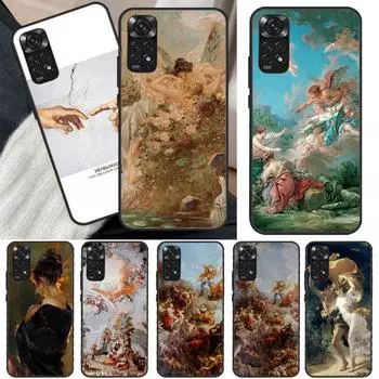 Чехол Renaissance Art Painting для Xiaomi Redmi Note 10 8 9 11 Pro 8T 9S 10S 11S Redmi 10C 9C 9A 9T K50 K40 Gaming Redmi Note 8 Pro