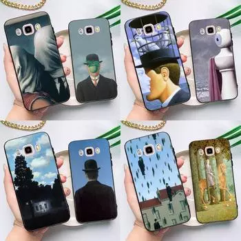 Чехол Рене Магритт для Samsung Galaxy J4 J6 Plus 2018 J8 A6 A7 A8 A9 J1 A3 A5 2016 J3 J5 J7 2017 J2 Core 2018 - J260