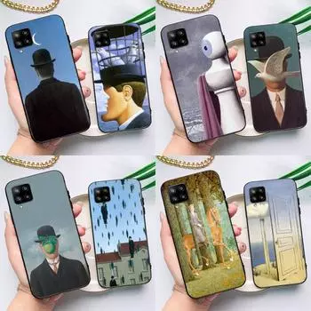Чехол Rene Magritte для Samsung Galaxy A54 A34 A53 A13 A32 A52 A14 A51 A71 A23 A33 A73 A12 A22 A21S Samsung A53 5G