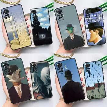 Чехол Rene Magritte для Xiaomi Redmi Note 12 11 10 9 8 Pro Note 8T 9S 10S 11S Redmi 10 10C 12C 9C Cover Redmi Note 11