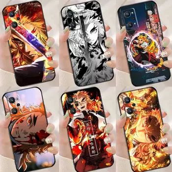 Чехол Rengoku Kyoujurou Demon Slayer для Realme C21 GT Master GT Neo2 8i 8 Pro, чехол для OnePlus 9 Pro 8T 9R Nord 2 Capa Realme GT(Neo)