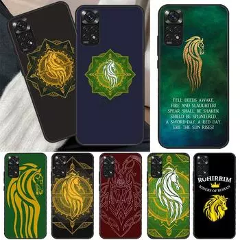 Чехол Rider of Rohan для Xiaomi Redmi Note 11 10 9 8 Pro Note 11S 10S 9S 8T K50 K40 9A 9C 10A 10C Cover Redmi Note 7