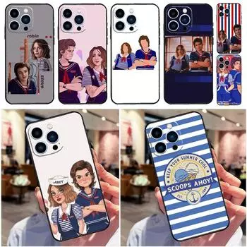 Чехол Robin and Steve для iPhone 11 13 12 Mini 14 Pro Max XS X XR SE 2020 2022 6 7 8 Plus, мягкая задняя крышка iPhone XR