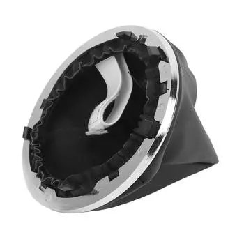 Чехол рычага переключения передач с хромированным кольцом 55344016 для FIAT 500 500C 2007-2015