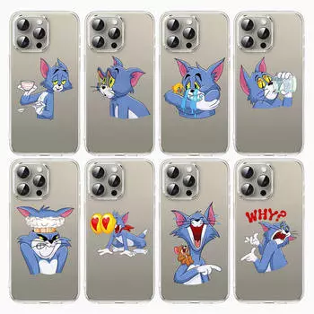 Чехол S-6 Tom Mouse для iPhone 11 12 13 14 15 16 Pro Max Redmi A3 9A 9C 10A 10C 13C Note 9 11 Samsung S24 S21 S20 Ultra Plus A04S A05S iPhone 13 Mini арлекин