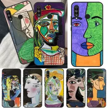 Чехол с абстрактным рисунком Пикассо для Huawei P30 Lite P40 P20 P50 Pro Nova 5T P Smart 2019, чехол для Honor 50 10i 8X P Smart 2019