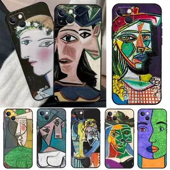 Чехол с абстрактным рисунком Пикассо для iPhone 13 12 11 14 Pro Max Mini XR X XS MAX 6S 7 8 Plus SE 2020 2022, чехол для телефона iPhone 8 Plus