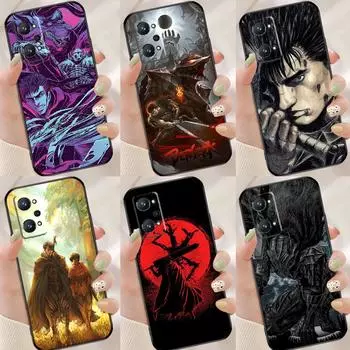 Чехол с аниме Berserks Guts для Realme 8i 7 8 Pro GT Neo 2 Master C21, чехол для телефона OnePlus 9 Pro 8T 9R Nord2 Realme GT(Neo)