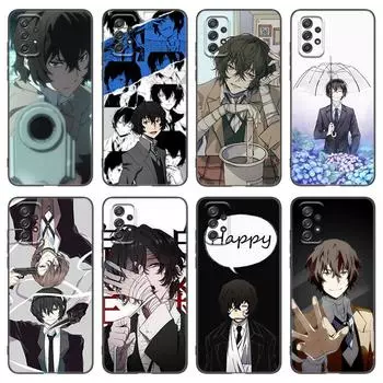 Чехол с аниме Bungou Stray Dogs Dazai Osamu для Samsung A21 A30 A50 A52 S A13 A23 A32 A53 A73 5G A11 A12 A31 A33 A51 A70 A71 A72 Samsung A04 4G