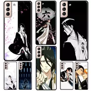 Чехол с аниме Byakuya Kuchiki BLEACH для Samsung Galaxy S20 FE S8 S9 S10 Plus Note 10 Note 20 S22 S21 Ultra, чехол для телефона Galaxy S8